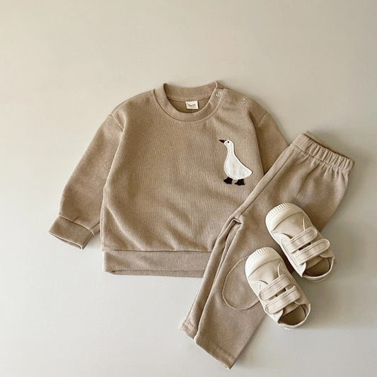 Animal Patch Casual Jogger Set