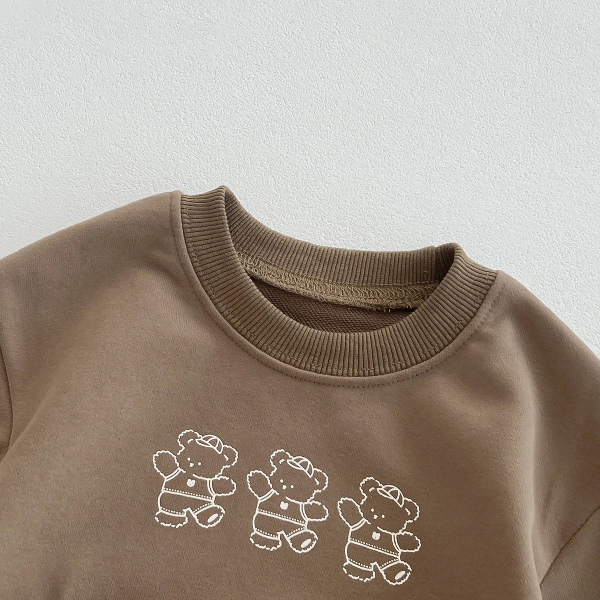 Three Little Bears Long Sleeve Romper