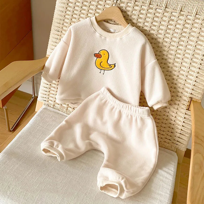 Warm Fleece Duck Set