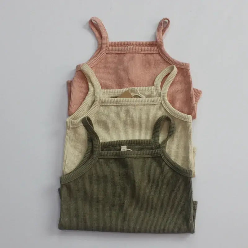 Solid Sleeveless Tank and Shorts Set