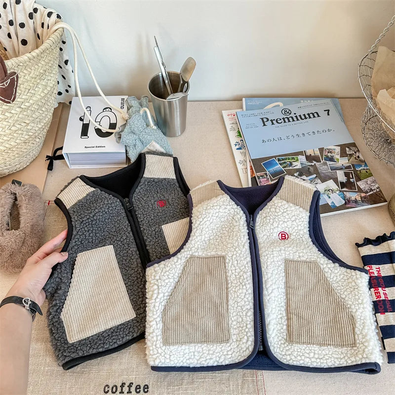 Kids Sherpa Vest