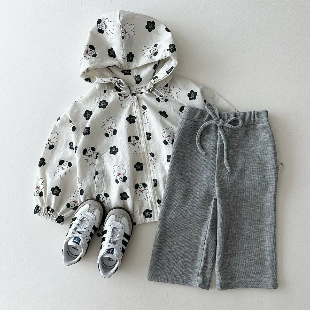 Girls' Wide Leg Solid Pants