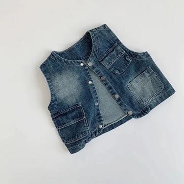 Children's Vintage Denim Vest