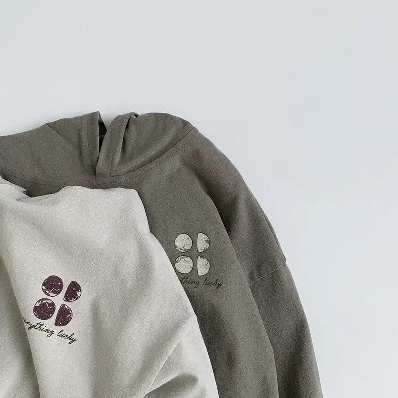 Long-Sleeved Hooded Sweatshirt