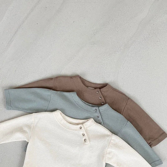 Solid Long-Sleeved T-Shirt