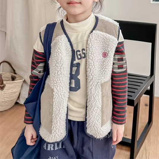 Kids Sherpa Vest