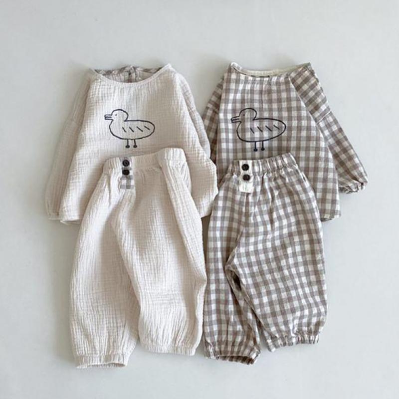 Shirt & Pants 2 Piece Cotton Set