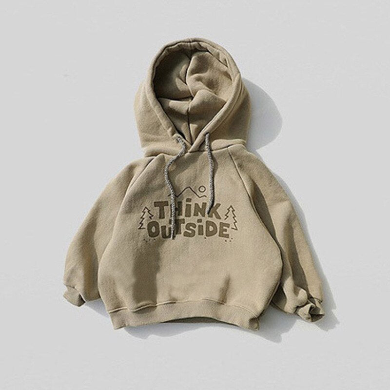 'Think Outside' Casual Hoodie