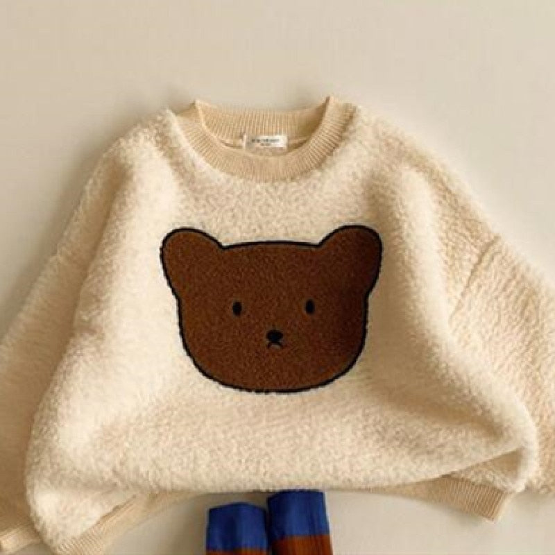 Warm Fleece Sweatshirt & Pants