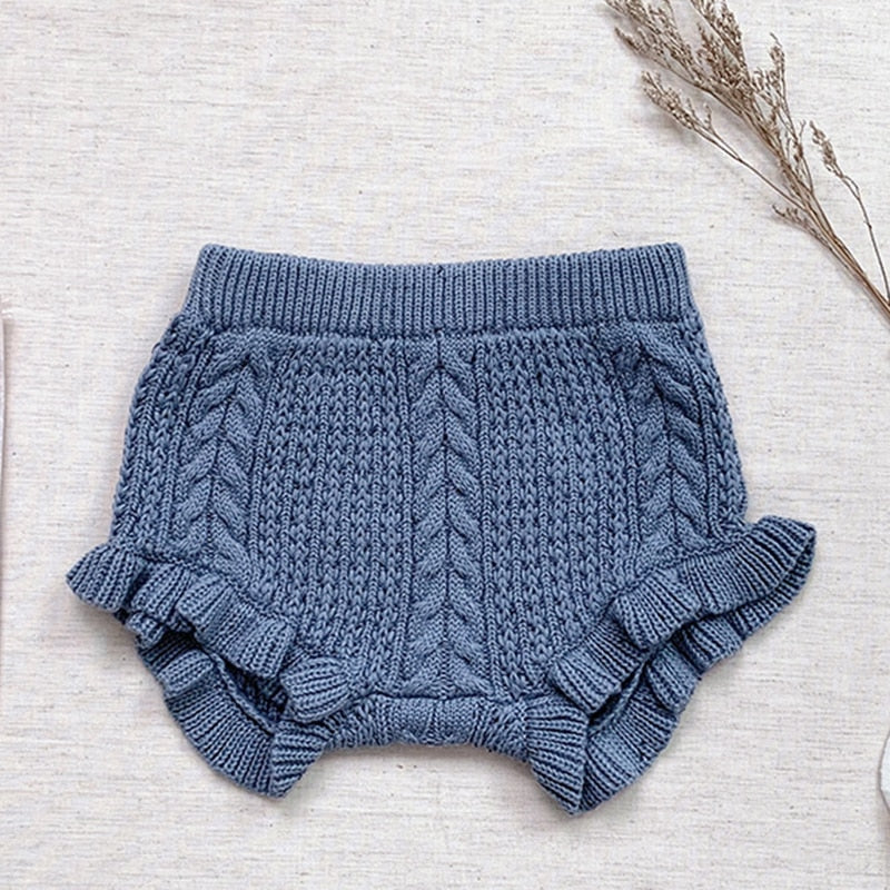 Stretchy Knitted Shorts