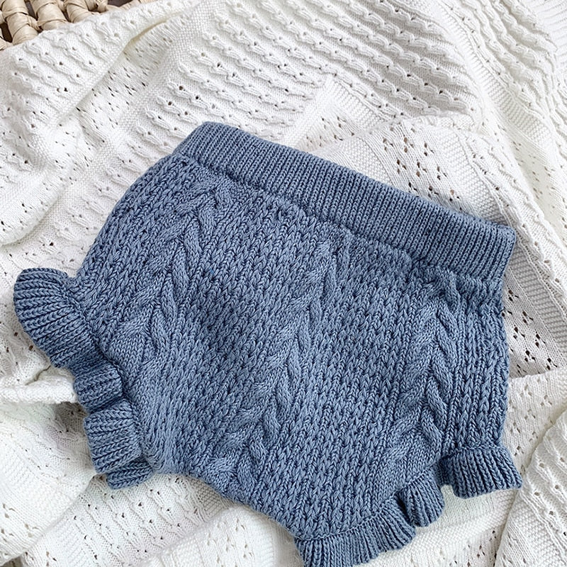 Stretchy Knitted Shorts