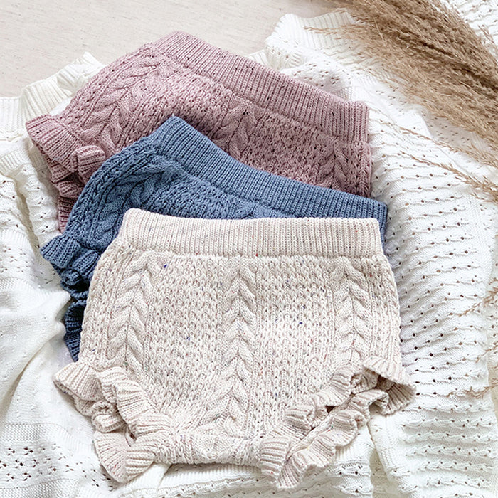 Stretchy Knitted Shorts