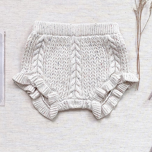 Stretchy Knitted Shorts