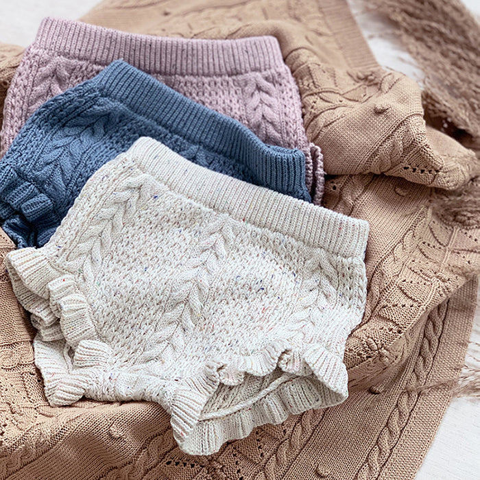 Stretchy Knitted Shorts