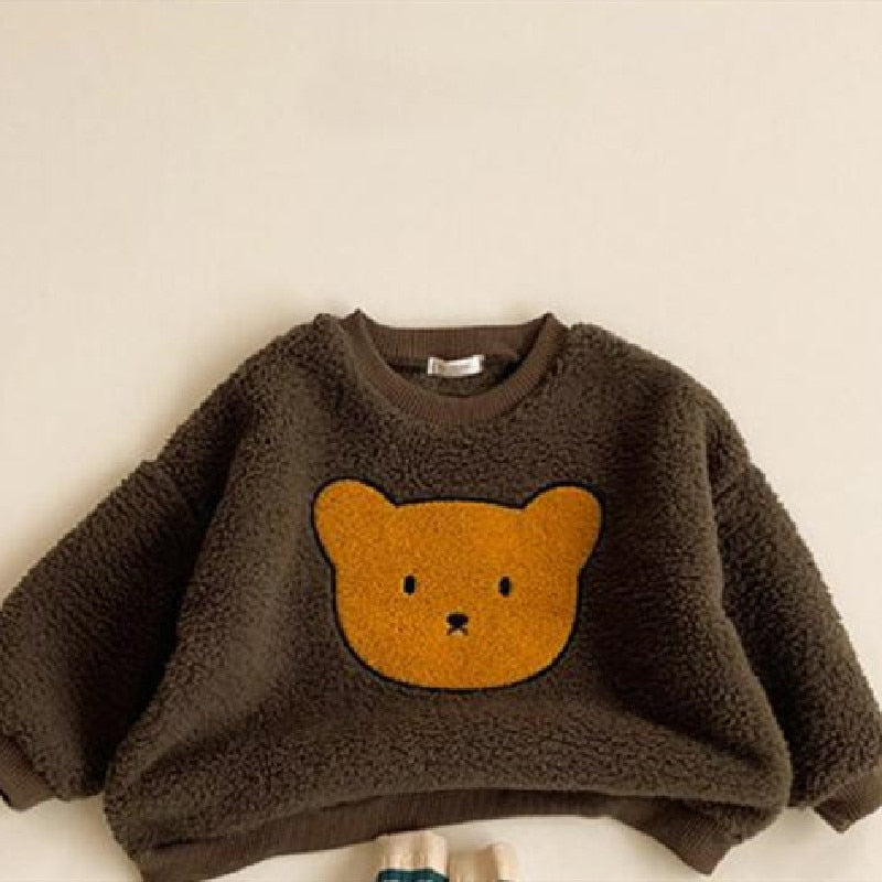 Warm Fleece Sweatshirt & Pants