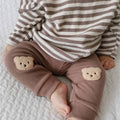 Brown Autumn Bear Pants