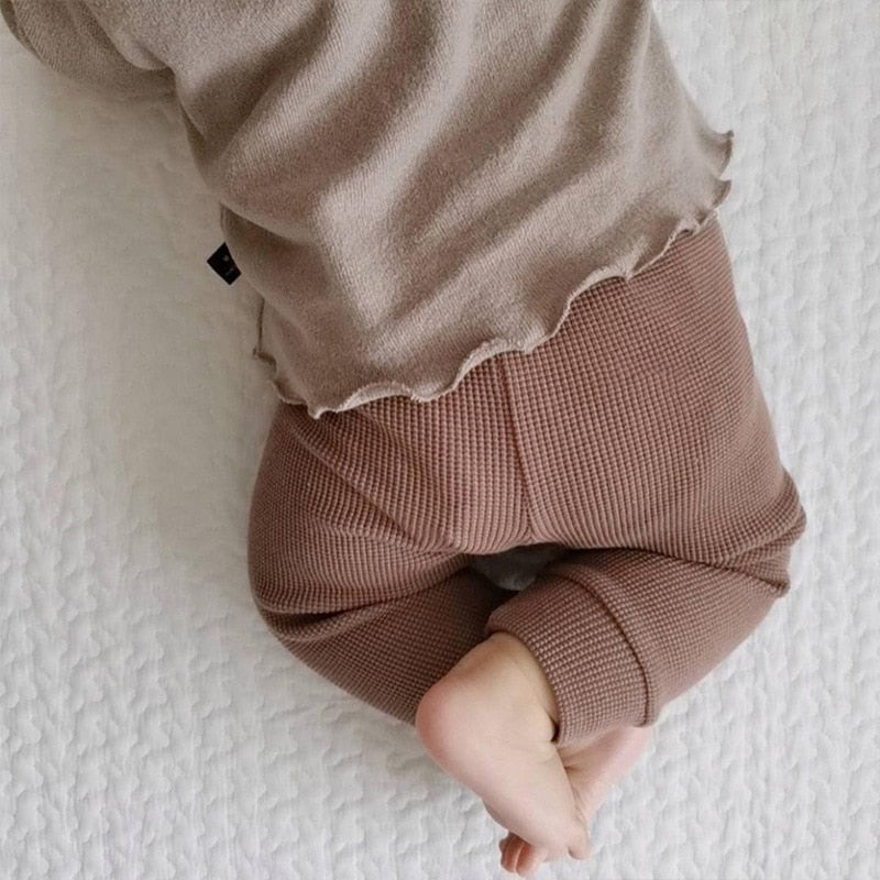 Brown Autumn Bear Pants