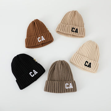 'CA' Embroidered Beanie