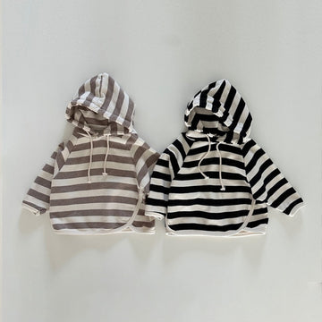 Casual Striped Hoodie