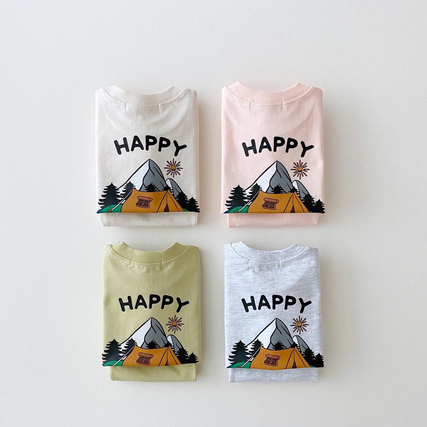 'Happy Camper' Graphic Set
