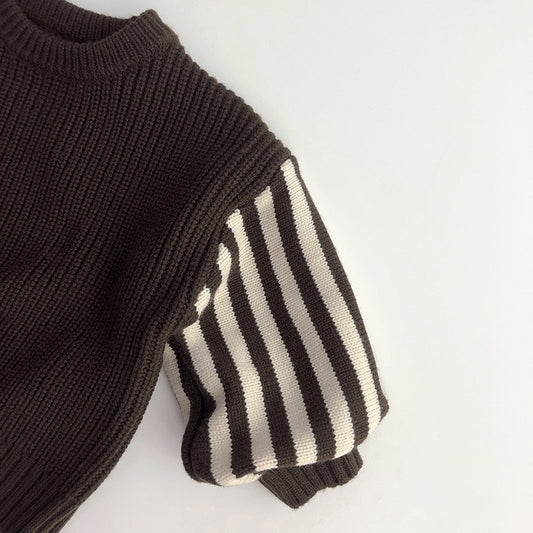 Striped Vintage Knitted Pullover