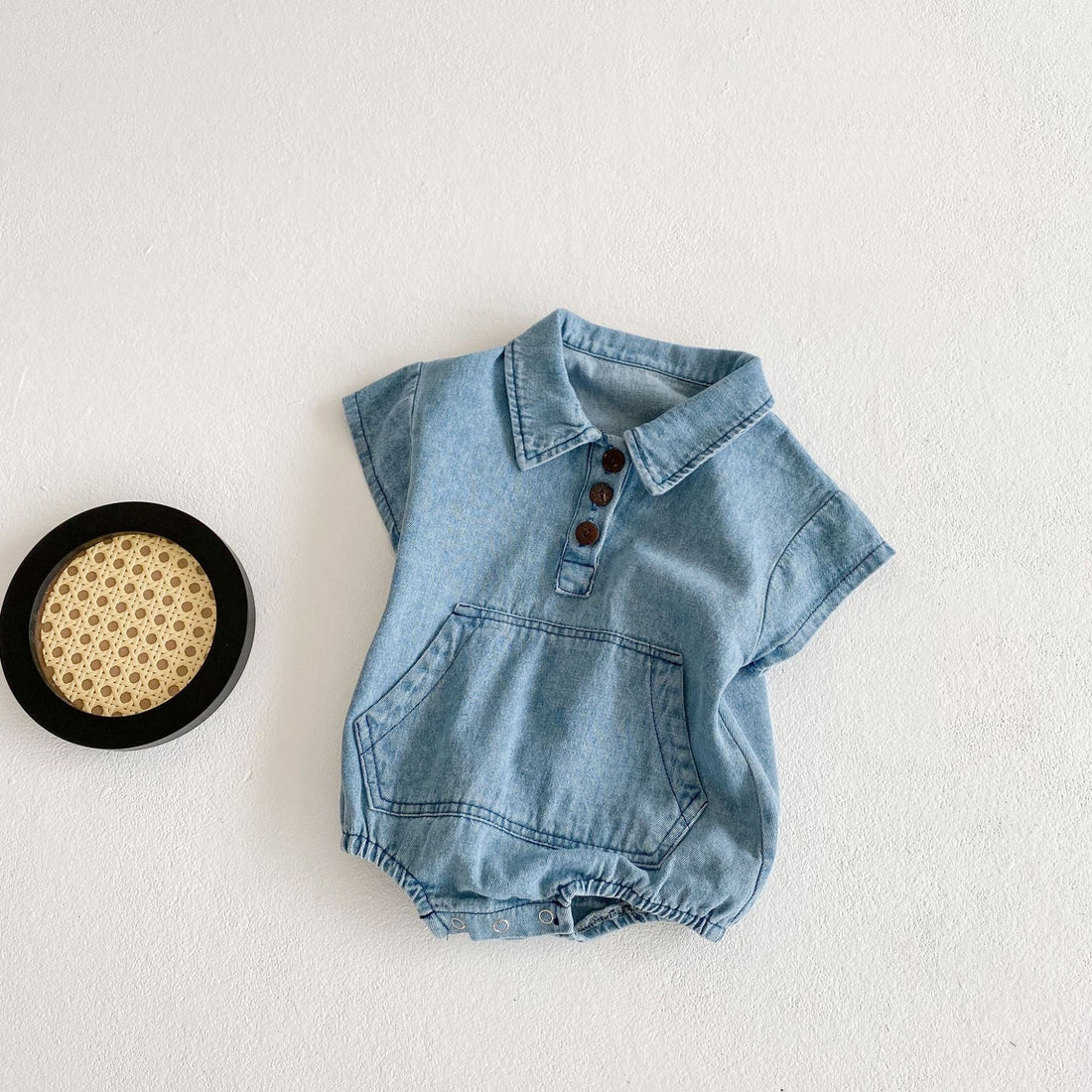 Lightwash Denim Bodysuit