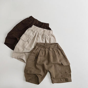 Summer Casual Solid Shorts