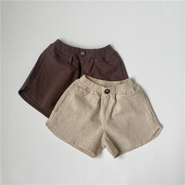 Cotton Linen Summer Shorts