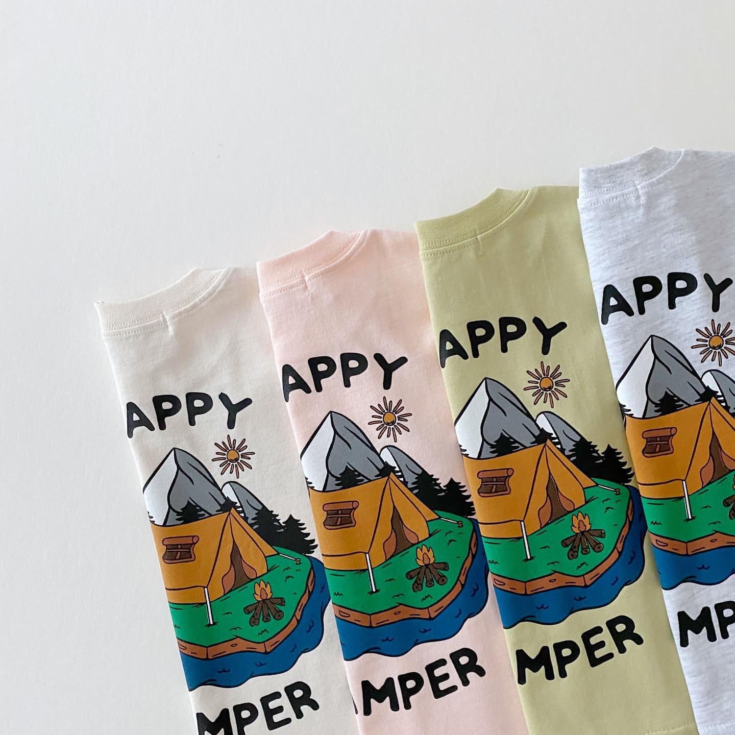 'Happy Camper' Graphic Set