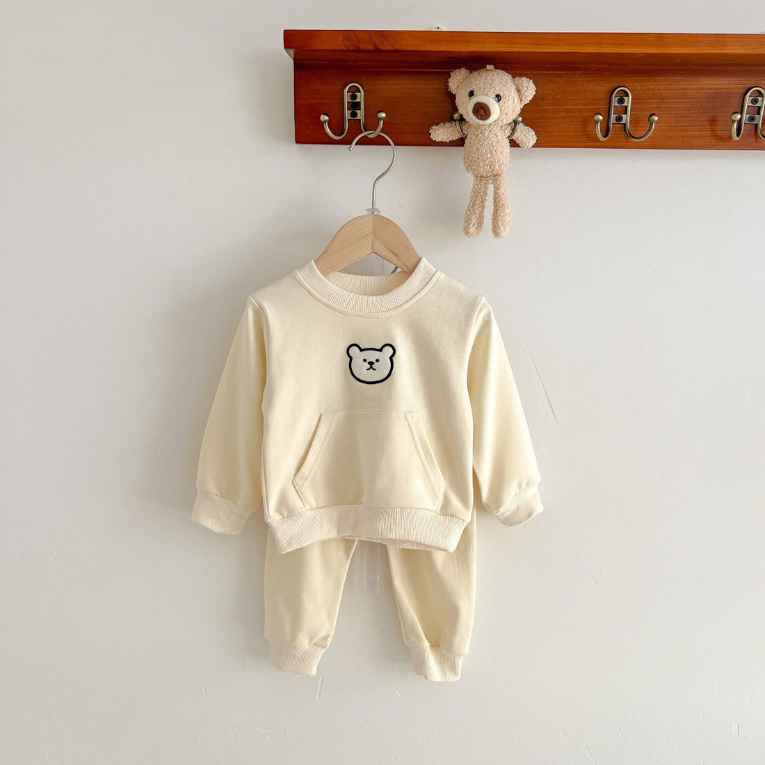 Cartoon Bear Jogger Set