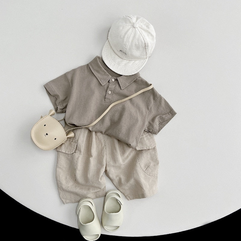 Summer Casual Solid Shorts