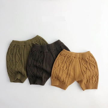 Solid Knit Shorts