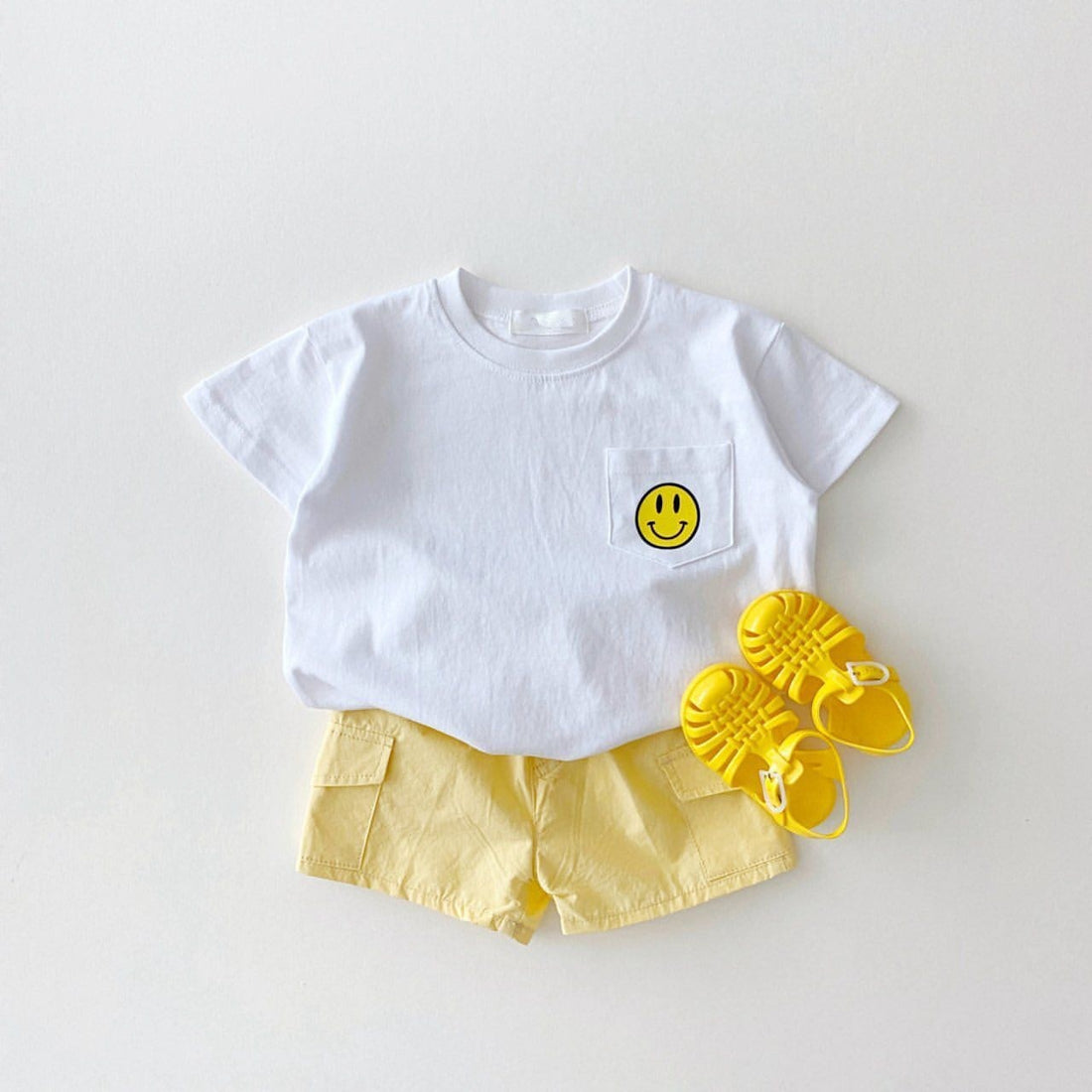 Mini Smiley Face Two Piece Set